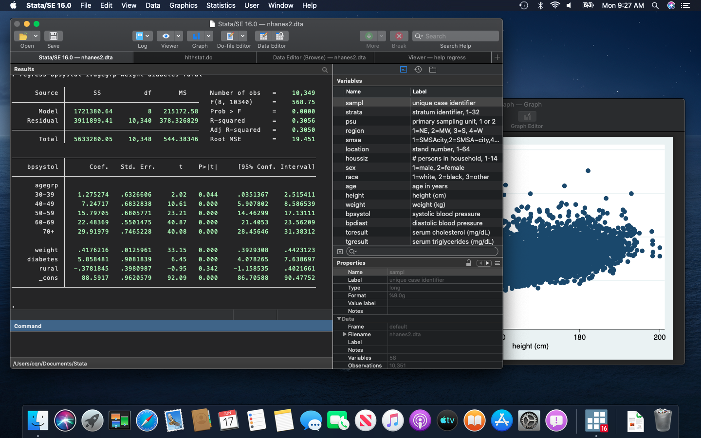 Working With Stata